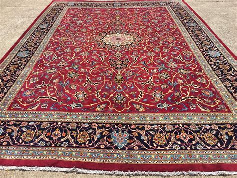 10x13 Hand Knotted Woven Persian Area Rug Iran Wool Carpet Rugs 10 X 13