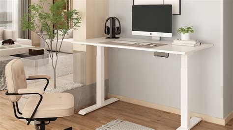 Flexispot 55 X 28 Home Office Electric Height Adjustable Standing Desk