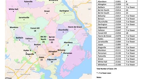 Baltimore County Zip Code Map Map