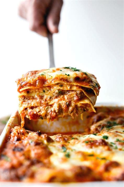 You don't even have to cook the noodles for this speedy but overall this is probably my favorite lasagna recipe and was so easy and fun to make. Pin on Simply Scratch Recipes