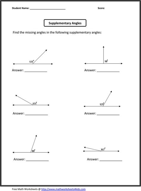 Variables with exponents are not included (such as practiced in an algebra course). Sixth Grade Math Worksheets | Geometry worksheets, Free ...