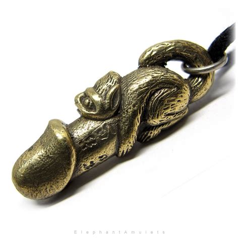 Brass Penis Charm Erotic Jewelry Sex Charm Necklace Lucky Mojo Etsy