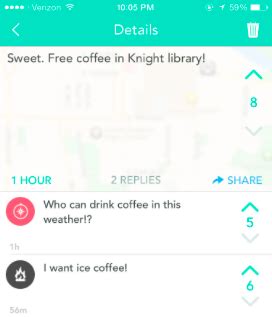 This application was available for the both android and ios smartphones with the system of making its users able to create. Following the Yik Yak: Using Social Media Observations to ...