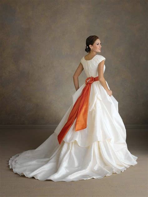 Burnt Orange Wedding Dress Sash Orange Dress Wedding Burnt Orange
