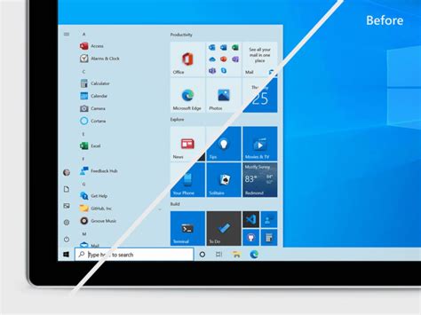 Microsoft Is Introduces New Windows 10 Start Menu Design And Updated