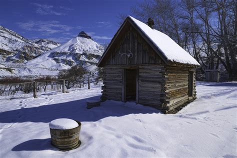 Homestead In Winter