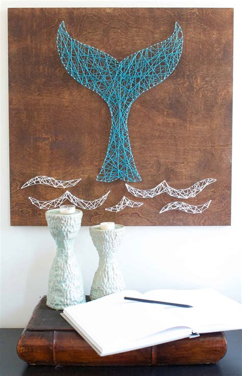 Discover the World of Pretty String Art Crafts with Modern Flair