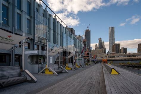Pier 17 At The Seaport District At Daytime In Autumn Editorial Stock Image Image Of Beach