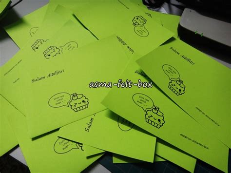 Sebagai free gift kepada pelanggan sempena ramadhan & hari raya. Projek Ramadhan 7 :Sampul Duit Raya Handmade.. (Am I too ...