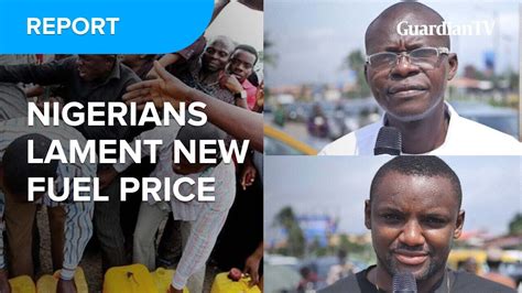 Nigerians Lament New Increment In Fuel Price Economic Hardship Youtube
