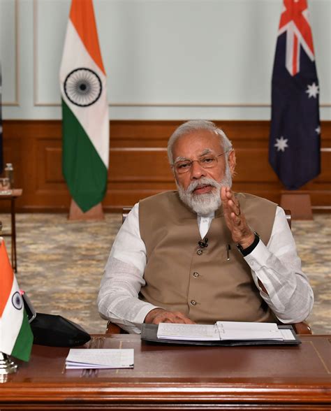 Prime Ministers Address At India Australia Virtual Summit Indian Bureaucracy Is An Exclusive