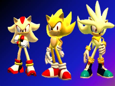 Super Sonic Shadow And Silver Wallpaper By 9029561 On Deviantart