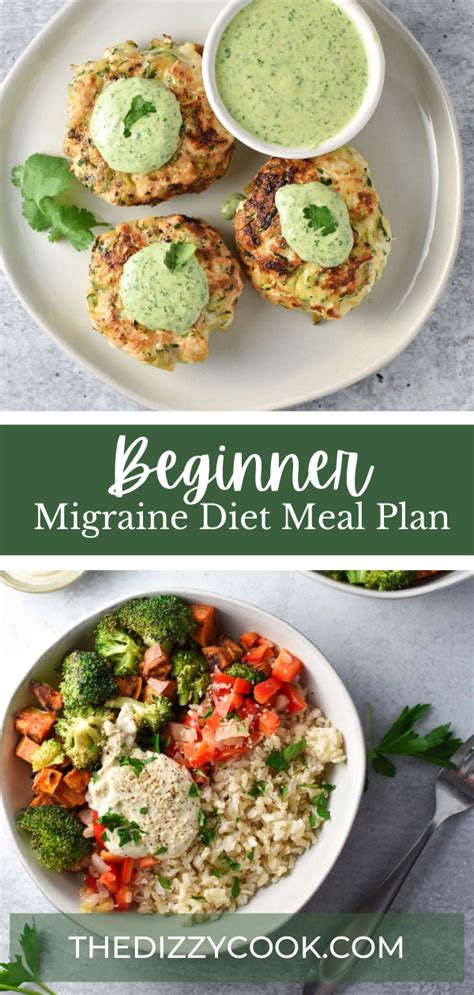 5 Day Migraine Safe Meal Plan Comida