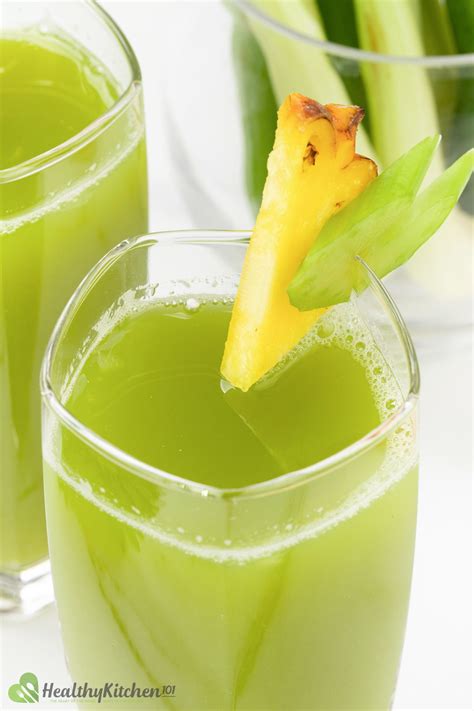 Pineapple Celery Juice Recipe A Healthy Sweet And Mellow Drink