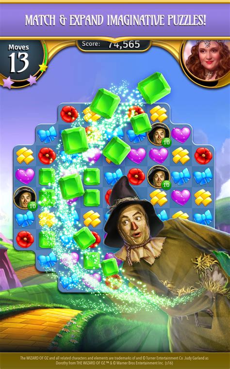The Wizard Of Oz Magic Match 3 Puzzles And Games 104609 Apk Download