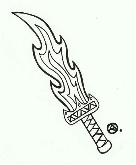 Flame Sword By Roselovehunt On Deviantart