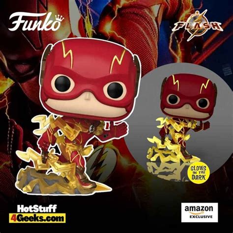 The Flash 2023 The Flash Running Glow Funko Pop Excl
