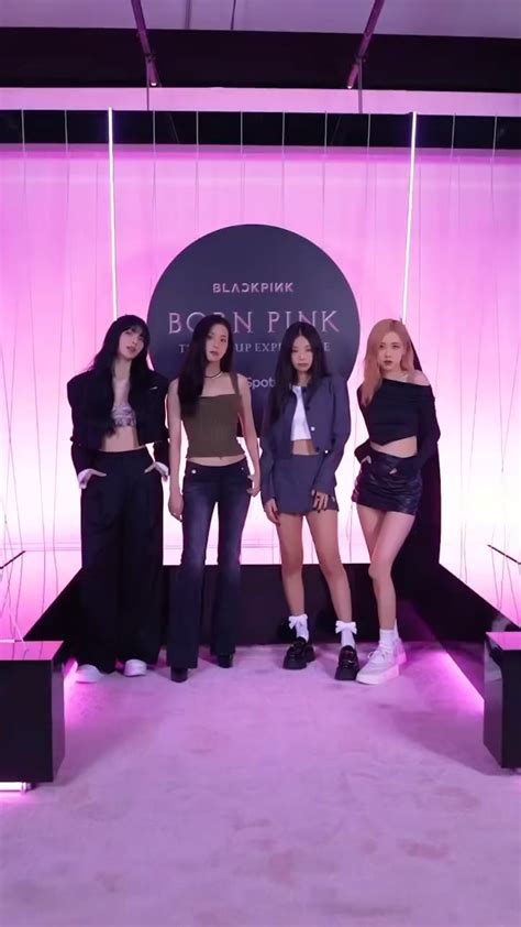 220916 Blackpink Spotify Born Pink The Pop Up Experience In La R