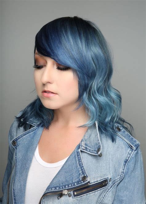 If You Think Denim Hair Looks Cool From The Front Wait Until You See