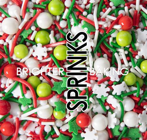 500g Rudolph Blend Sprinkles By Sprinks Bulk Silver Stars Vineyard