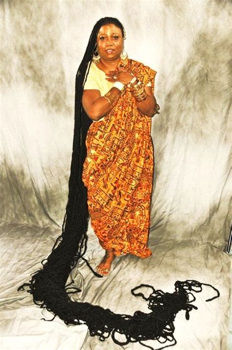 Guinness world record longest hair female. Asha Mandela, first and only Guinness Book of World ...