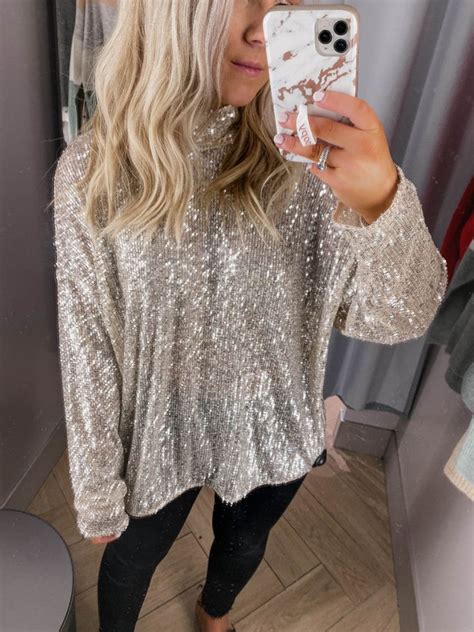 Sequin Top Outfit Casual Sequins Top Outfit Casual Wear Warm Outfits