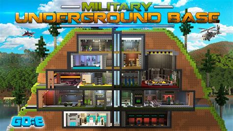 Military Underground Base By Goe Craft Minecraft Marketplace Map