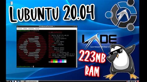 Ubuntu Minimal 20 04 Focal Fossa LXDE Lubuntu Minimal YouTube