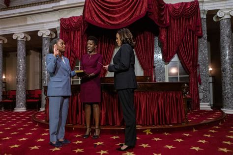 Laphonza Butler Sworn In As Senator And Becomes The First Out Lgbtq