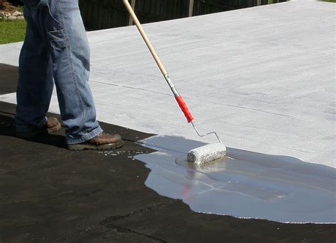 Gray Synthetic Resin Based Waterproof Coating For Roofs Packaging