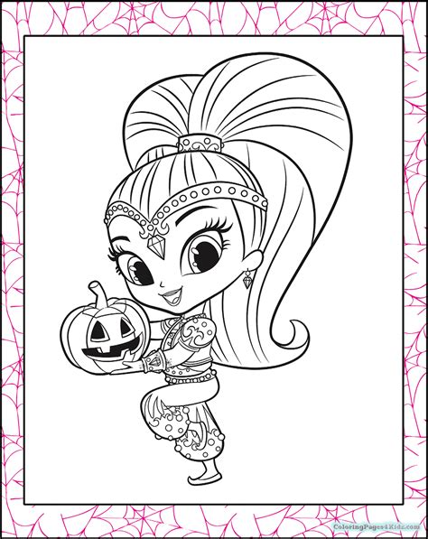 Shimmer And Shine Halloween Coloring Pages 106 Coloring Coloring Wallpapers Download Free Images Wallpaper [coloring436.blogspot.com]