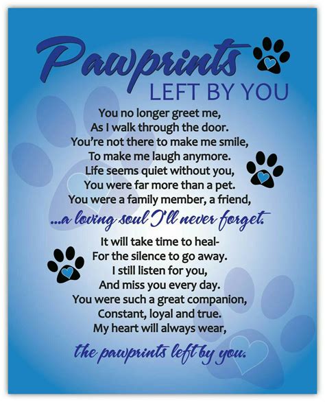 Pet Loss Poems And Quotes Inspiration