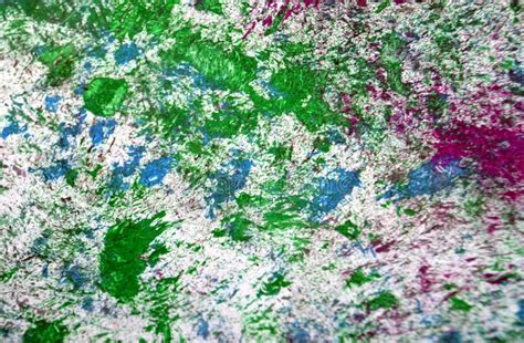 Green Purple Green Contrasts Paint Watercolor Background Abstract