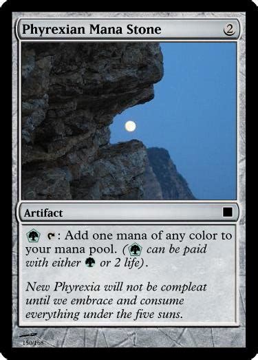 ➡ $5.82 ➡ 0.11 tixes. Goblin Artisans: CCDD 051311—Phyrexian Mana Stone