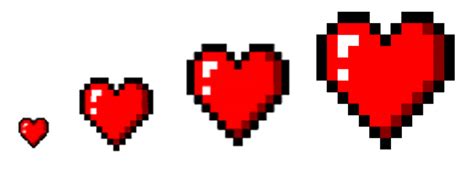 Pixel Heart Transparent