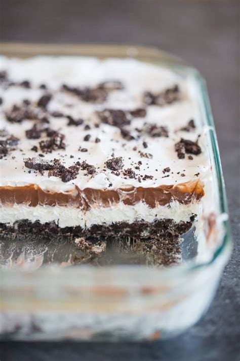 no bake heavenly oreo dessert brown eyed baker