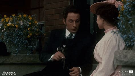 Discover more posts about rupert, and murdoch. Murdoch Mysteries Love GIF by Acorn TV - Find & Share on GIPHY