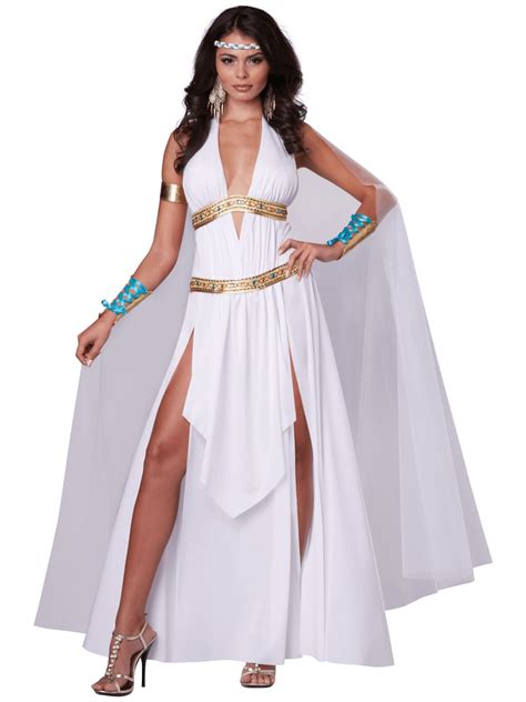 Glorious Goddess Greek Roman Queen Of Athens Cleopatra Toga Womens
