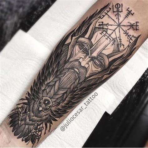 Tattoo Odin Viking Rune Tattoo Viking Tattoo Sleeve Men Tattoos Arm