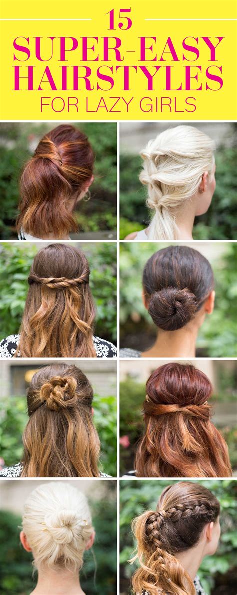 15 Super Easy Hairstyles For Girls In 2016 Three Step