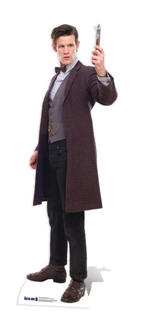 Lifesize Cardboard Cutout Of Doctor Who 11th Doctor Buy Cutouts