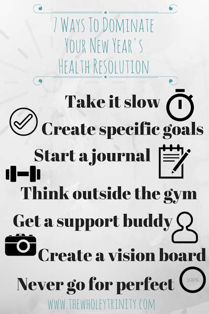 7 Ways To Dominate Your New Years Health Resolution Health