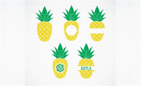 Pineapple Svg Shirt Clipart Vector Pineapple Clip Artinstant Download