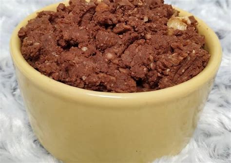 PÂTE À BROWNIE CRUE de gourmande et diete