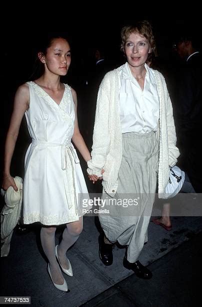 Mia Farrow And Soon Yi Previn Sighting Outside Her Apartment June 12