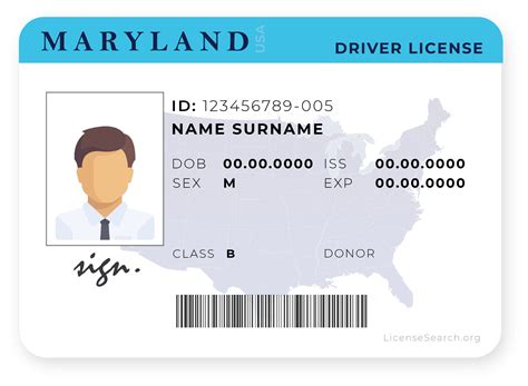 Maryland Driver License License Lookup