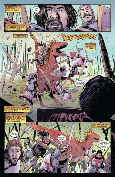 Sneak Peek Turok Dinosaur Hunter Major Spoilers Comic Book
