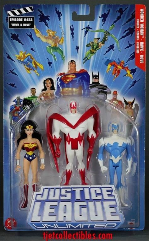 Hasbro Justice League Hawk Dove Wonder Woman Action Figure For Sale