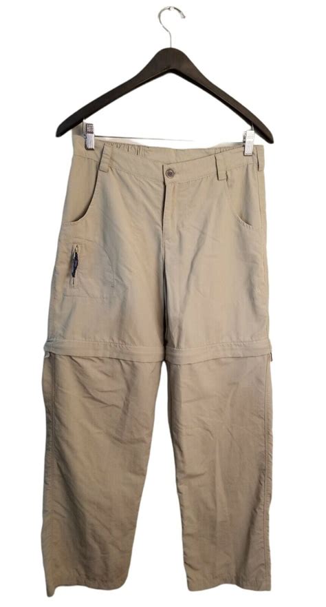 White Sierra Convertible Hiking Womens Pants Size 32 Gem
