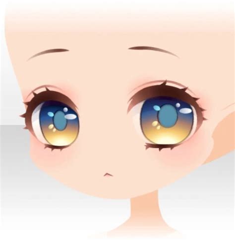 Anime Chibi Girl Eyes